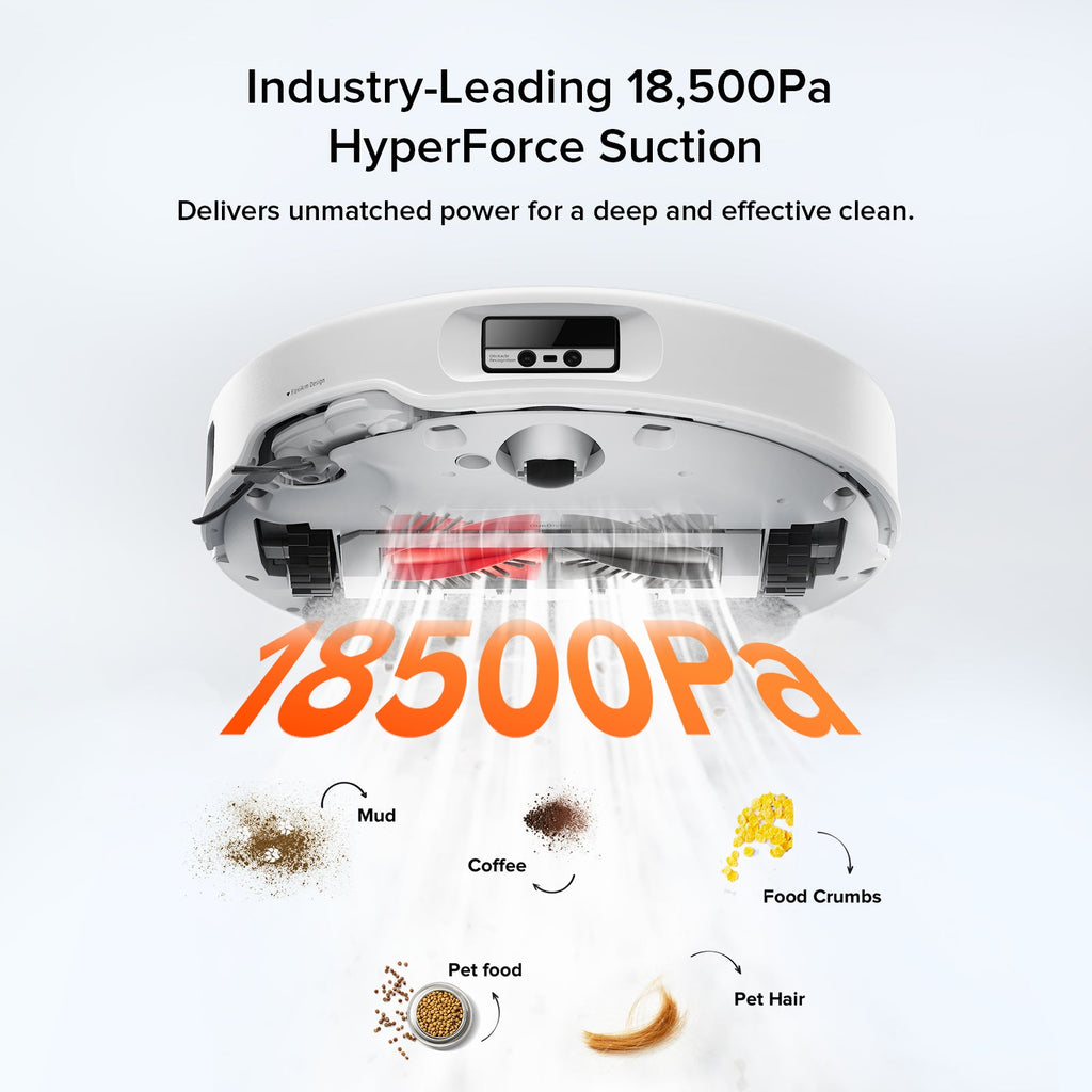 Roborock Qrevo Edge Robot Vacuum with Multifunctional Dock 3.0 (Upgraded from Qrevo Master)