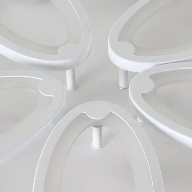 DecorBites™ 5-Light Acrylic LED Ceiling Chandelier for Modern Living Room Bedroom