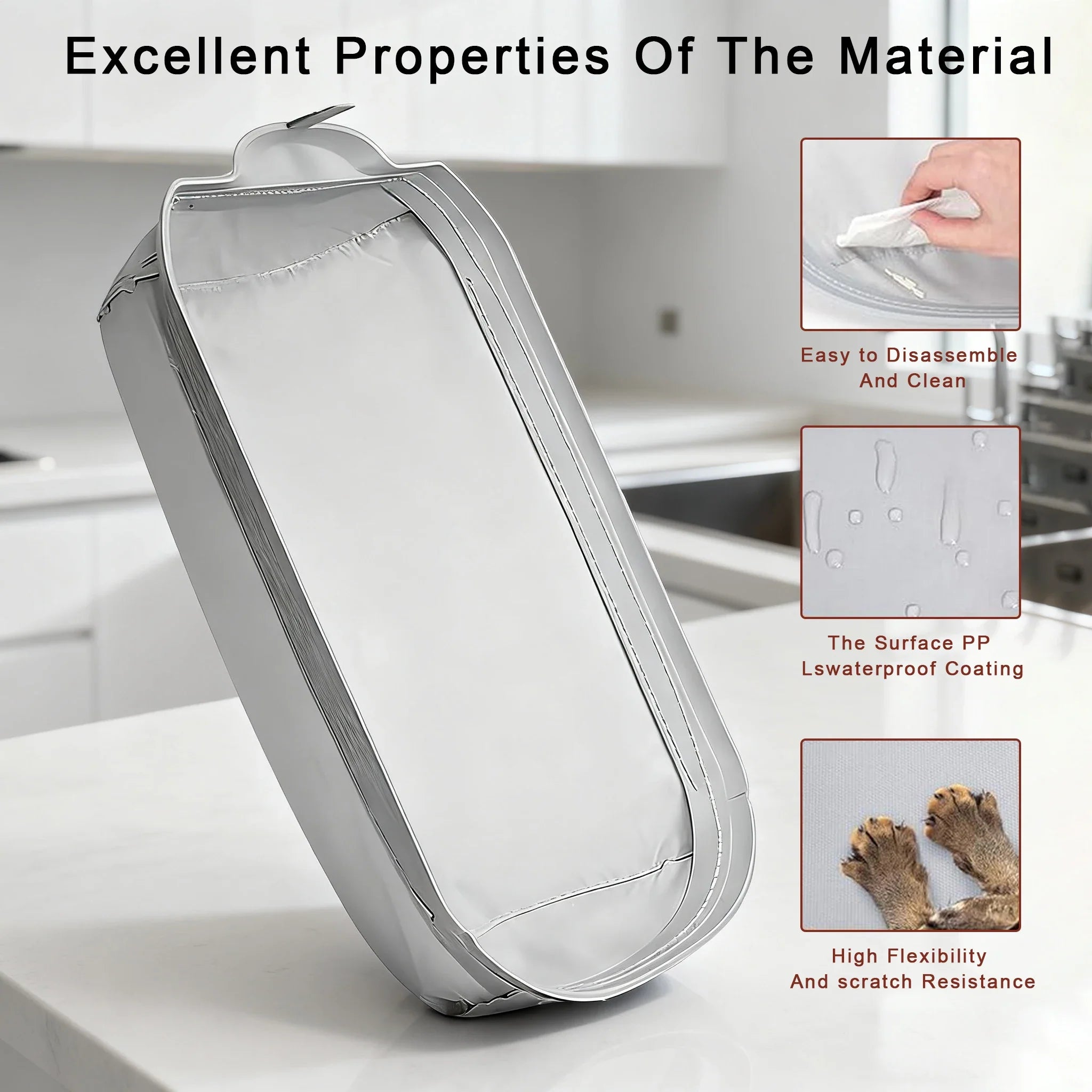 Soft Fabric Liner and Removable Mat for Automatic Cat Litter Box - Replacement Accessories