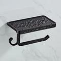 DecorBites™ Brass Toilet Paper Holder Bathroom Storage Rack Accessory