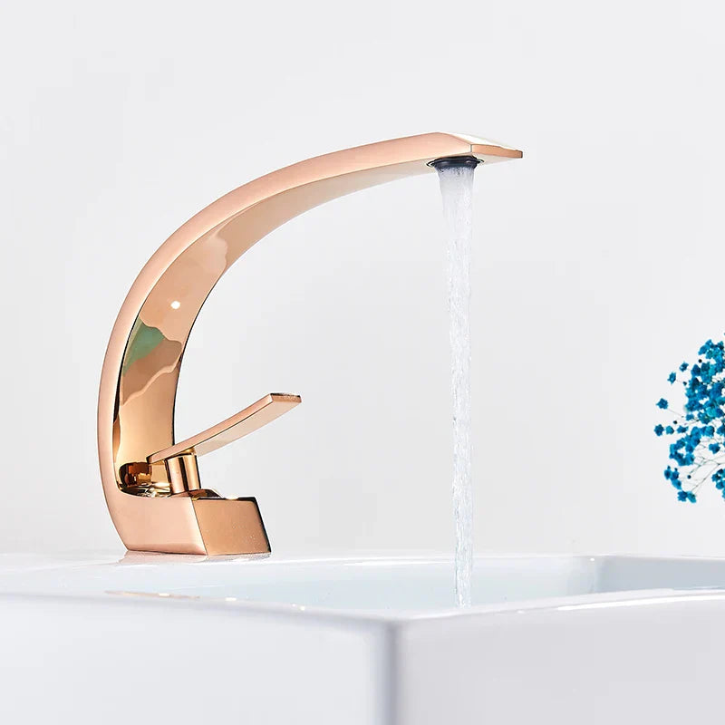 DecorBites™ Black Luxury Brass Basin Faucet Mixer Tap