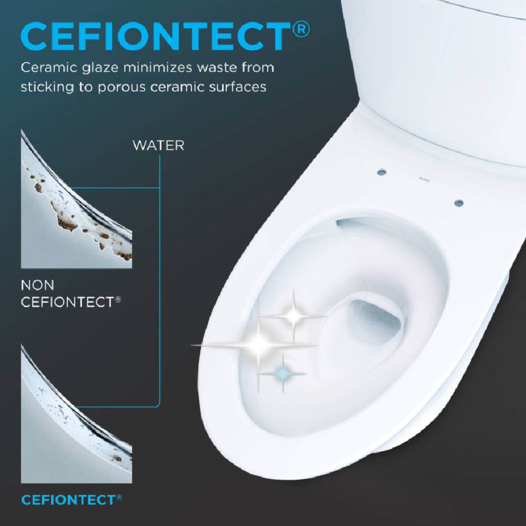 [MW9744734CEFGA#01] TOTO Guinevere 1.28 GPF Elongated Chair Height Toilet With Washlet+ S7A Tornado Auto Flush (SAK41037)